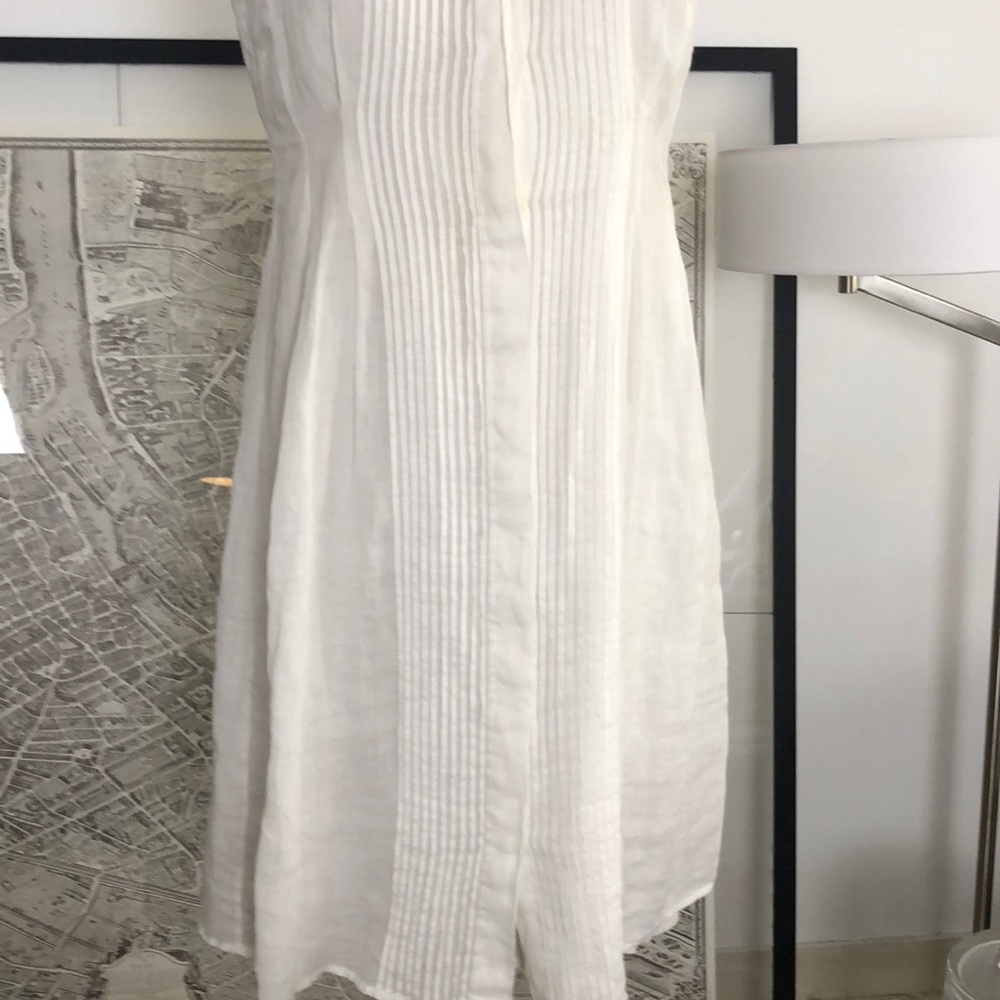 Theory cream dress size 4 - Picture 3 of 7